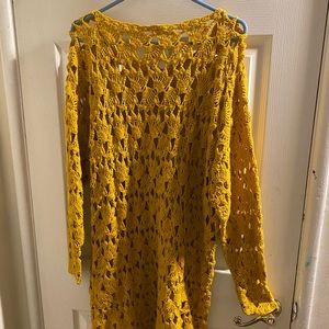 Little fan crochet tunic